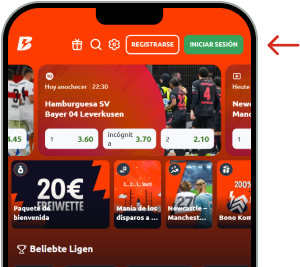 Pasos para el registro de la app - Betano - Apuestas App Bolivia