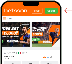 Pasos para el registro de la app - Betsson - Apuestas App Bolivia